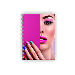 Блокнот Vivay Beauty Special Салон красоты А6 Разноцветный (hub_hzfmb0)