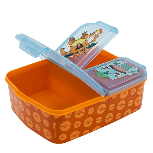 Ланч-бокс детский Stor Pokemon 19,5x16,5x6,7 см (08020)