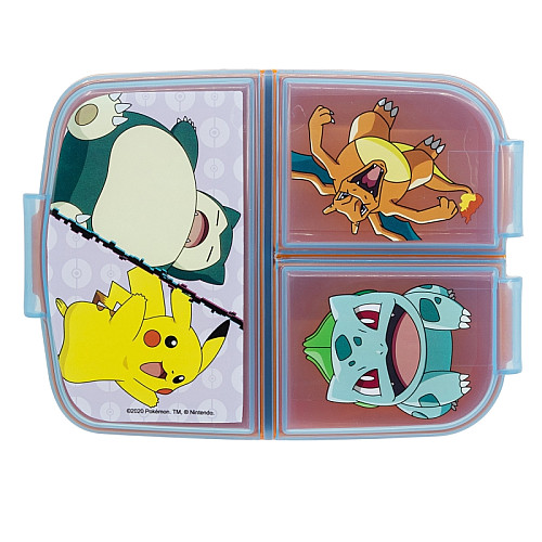 Ланч-бокс детский Stor Pokemon 19,5x16,5x6,7 см (08020)