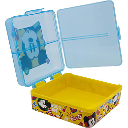 Ланч-бокс квадратный Stor Mickey Mouse 14,1x13,5x6 см (74393)