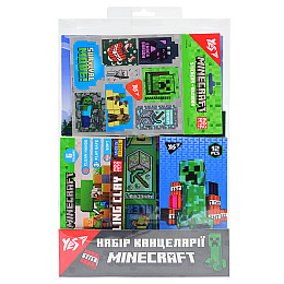 Набір канцелярії YES Minecraft 5 предметів (450140)