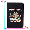 Блокнот 2Life Pusheen cat Кот зі солодощами А5 96 аркушів Чорний v-12475
