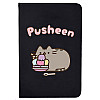 Блокнот 2Life Pusheen cat Кот з морозивом А5 96 аркушів Чорний v-12477