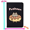 Блокнот 2Life Pusheen cat Кот з пончиком А5 на 96 аркушів Чорний v-12479
