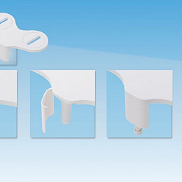 Механическое биде Luxe Bidet Neo 320 Белый