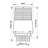 Термоголовка с выносным датчиком M30x1.5 KOER KR.1332 (KR2678)