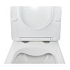 Унітаз Підвісний Qtap Jay Безободковий З Сидінням Slim Soft-Close Qt07335176W