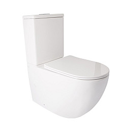 Унітаз-Компакт Qtap Jay З Сидінням Soft-Close Qt07222176W