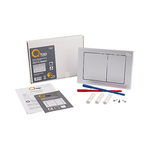 Панель змиву для унітаза Qtap Nest Qt0111M06029Sat