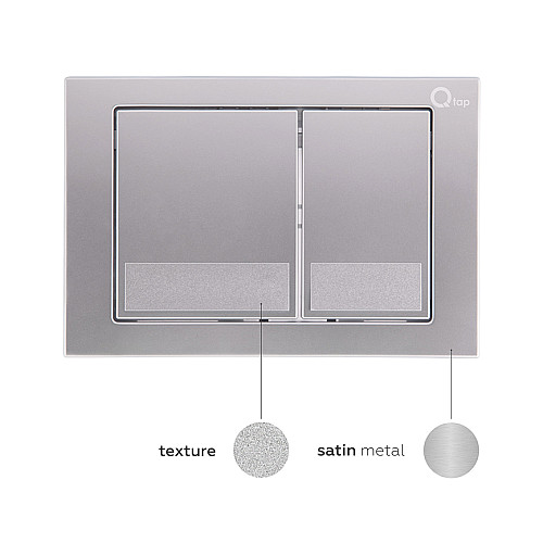 Панель змиву для унітаза Qtap Nest Qt0111M06029Sat