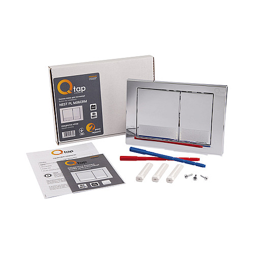 Панель Смыва Для Унитаза Qtap Nest Qt0111M06028Crm