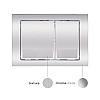 Панель Смыва Для Унитаза Qtap Nest Qt0111M06028Crm