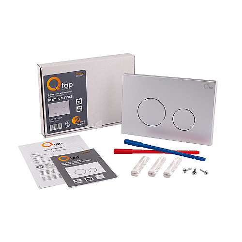 Панель Смыва Для Унитаза Qtap Nest Qt0111M11111Sat