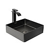 Умивальник Platinum Handmade PVD 400 * 400 мм Чорний