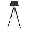 Торшер Sirius FL 7103-BK с абажуром Черный