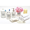 Подставка LE BAIN Silver диаметр 8.7х13.4 см для зубных щеток фарфор Bona DP43449
