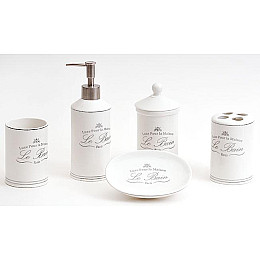 Підставка LE BAIN діаметр 7.6х11.7 см для зубних щіток фарфор Bona DP43454