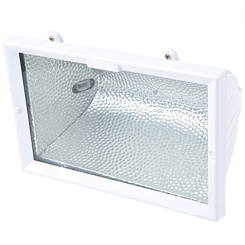 Прожектор галогенный Brille IP54 1500W HL-04 Белый 152010