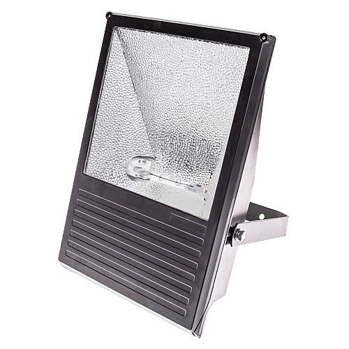 Прожектор огалогений Brille IP65 400W LD-01 Чорний 143055