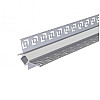 Профиль алюминиевый для светодиодной ленты 2м Brille BY-063 Серый 33-575
