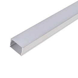 Профиль алюминиевый для светодиодной ленты 2м Brille BY-067 Серый 33-583