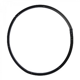 Шинопровод круглый Brille Металл HD-24 Черный 48-091