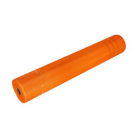 Армуюча скловолоконна сітка BAUMEISTER 160A 1*50 м 160 г/м2 ОРАНЖЕВА