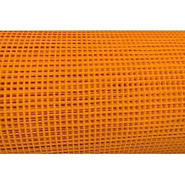 Армуюча скловолоконна сітка BAUMEISTER 160A 1*50 м 160 г/м2 ОРАНЖЕВА
