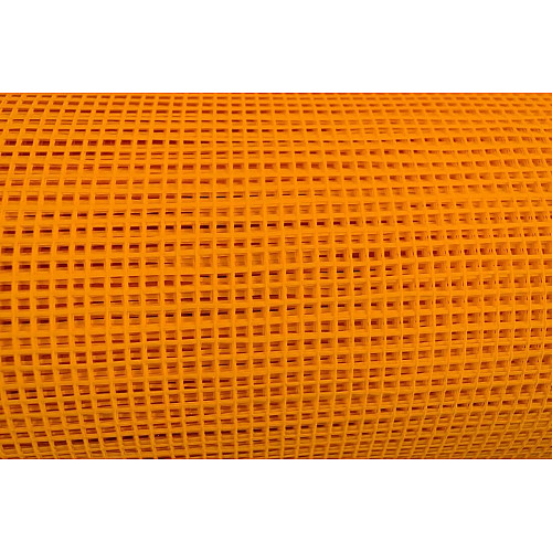 Армуюча скловолоконна сітка BAUMEISTER 160A 1*50 м 160 г/м2 ОРАНЖЕВА