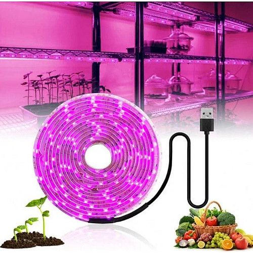 Фітолента для рослин CNV 120 LED IP65 2м USB 5В