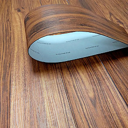 Самоклеюча вінілова плитка 3D Loft темне дерево (СВП-004)