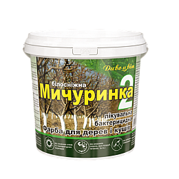 Краска для садовых деревьев Elite Construction Мичуринка - 2 1.3 кг Белый