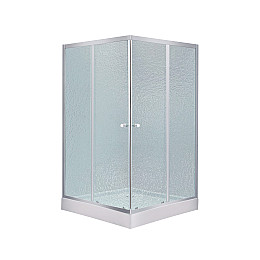 Душевая Кабина Lidz Wawel Sc90X90.Sat.low.fr (Lwasc9090Satlowfr2) С Поддоном Lidz Mazur St90X90X16(Lmast909016).