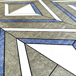 Самоклеющаяся пленка Sticker Wall SW-00001256 Васильковые ромбы 0,45х10м