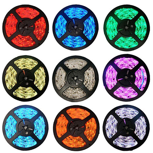 Світлодіодна стрічка RIAS 5050 LED RGB в бухті 4.5м різнокольорова (4_00327)