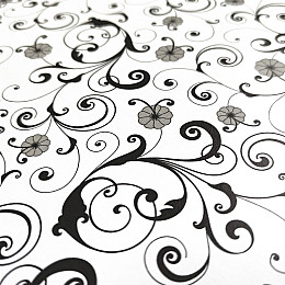 Самоклеющаяся пленка Sticker Wall SW-00001262 Узор цветы 0,45х10м