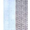 Самоклеющаяся пленка Sticker Wall SW-00001270 Лавандовый кирпич 0,45х10м