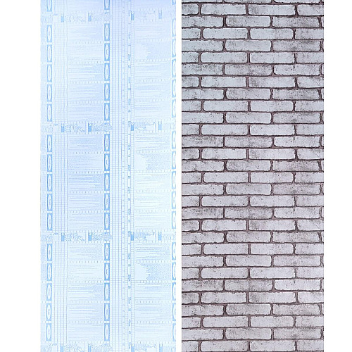 Самоклеющаяся пленка Sticker Wall SW-00001270 Лавандовый кирпич 0,45х10м