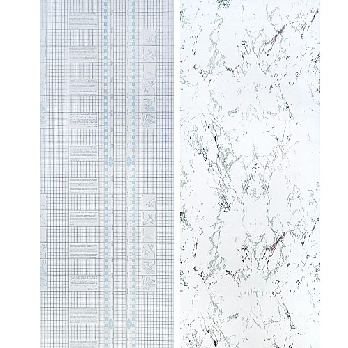 Самоклеюча плівка Sticker Wall SW-00001272 Зелено-червоний мармур 0,45х10м