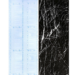Самоклеющаяся пленка Sticker Wall SW-00001281 Черный мрамор классический 0,45х10мх0,07мм