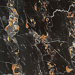 Самоклеющаяся пленка Sticker Wall SW-00001282 Черный мрамор с желтым 0,45х10мх0,07мм