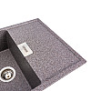 Гранітна мийка для кухні Platinum 8650 DIAMOND матова (мікс)