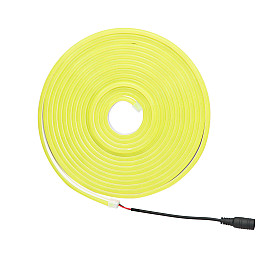 Светлодіодна стрічка RIAS JL-2835-120 IP65 5м Неон Жовтий 220V (3_01838)