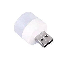 Лампа светодиодная для повербанка Lesko 2022 USB Тёплый свет (10411-51551)
