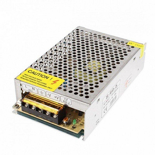 Блок питания адаптер RIAS S-60-5 5V 10A 50W Металл (3_02608)