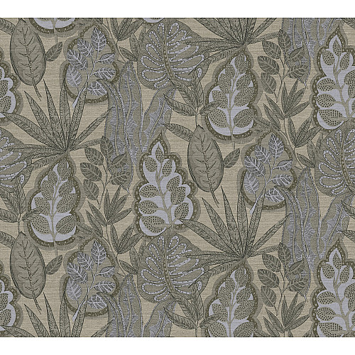 Виниловые обои на флизелиновой основе A.S. Creation Royal Botanic 39406-3 Коричневый