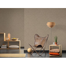 Вінілові шпалери на флізеліновій основі A.S. Creation Royal Botanic 39407-5 Коричневий