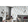 Виниловые обои на флизелиновой основе Erismann Elle 3 12164-07 Голубой