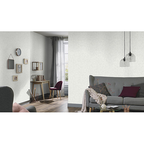 Виниловые обои на флизелиновой основе Erismann Elle 3 12167-01 Белый