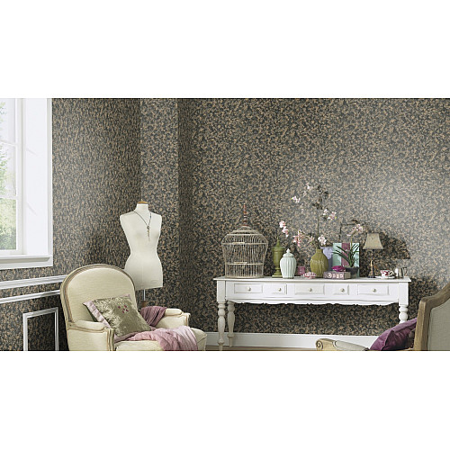 Виниловые обои на флизелиновой основе Erismann Elle 3 12167-15 Бронзовый